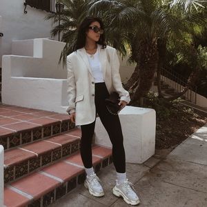 Mango men oversized blazer in beige